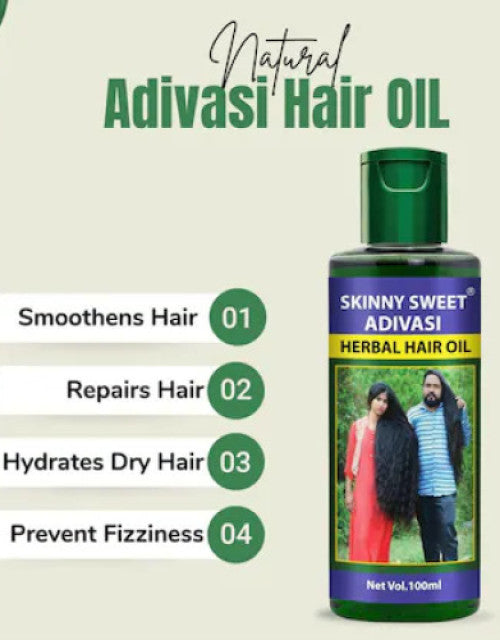 Adivasi Hair Oil Anti-Hair Fall Oil (Pack of 2)