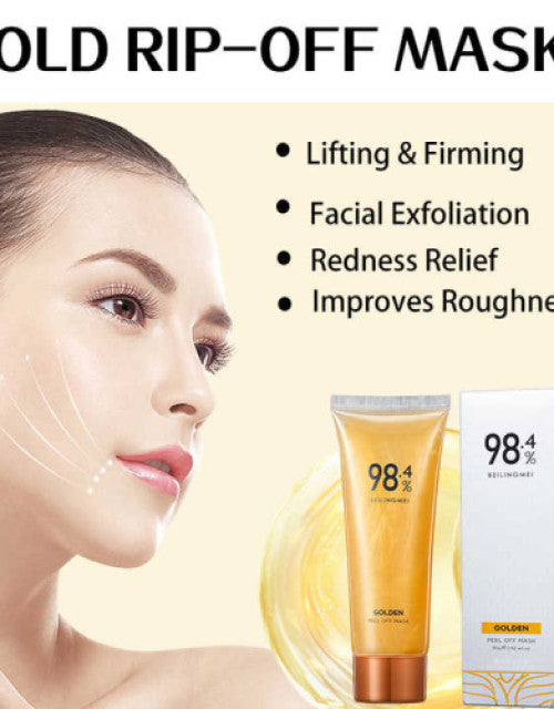 Gold Peel Off Mask, 98.4% Gold Facial Mask